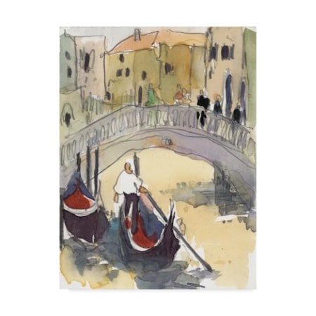 Samuel Dixon 'Venice Plein Air Iii' Canvas Art,18x24